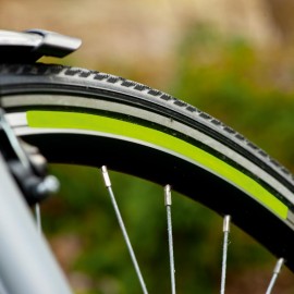 Odrazky na cyklistická kola zelené